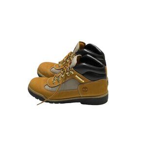 Timberland Boys Big Euro Hiker Boots 6.5 US / 39.5‎ EU Wheat Leather & Fabric